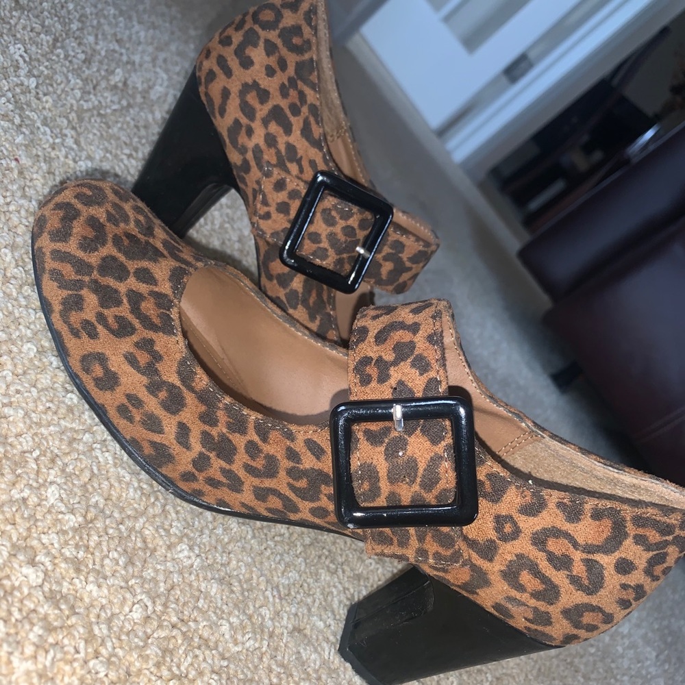 Cheetah printed Heels